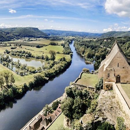 Au Coeur De Beynac, Une Maison De Caractere Avec Jardin Terrasse Luaran gambar