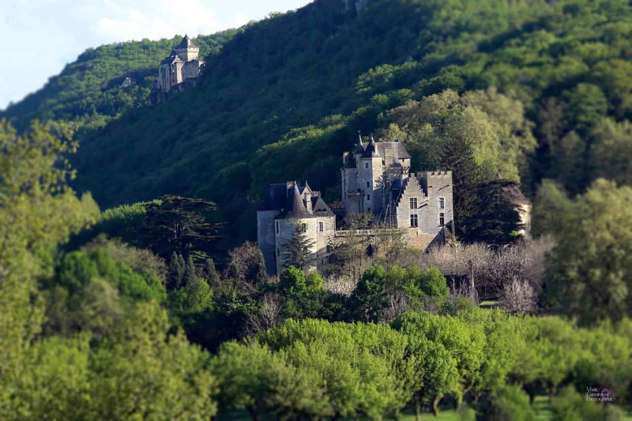 Au Coeur De Beynac, Une Maison De Caractere Avec Jardin Terrasse Luaran gambar